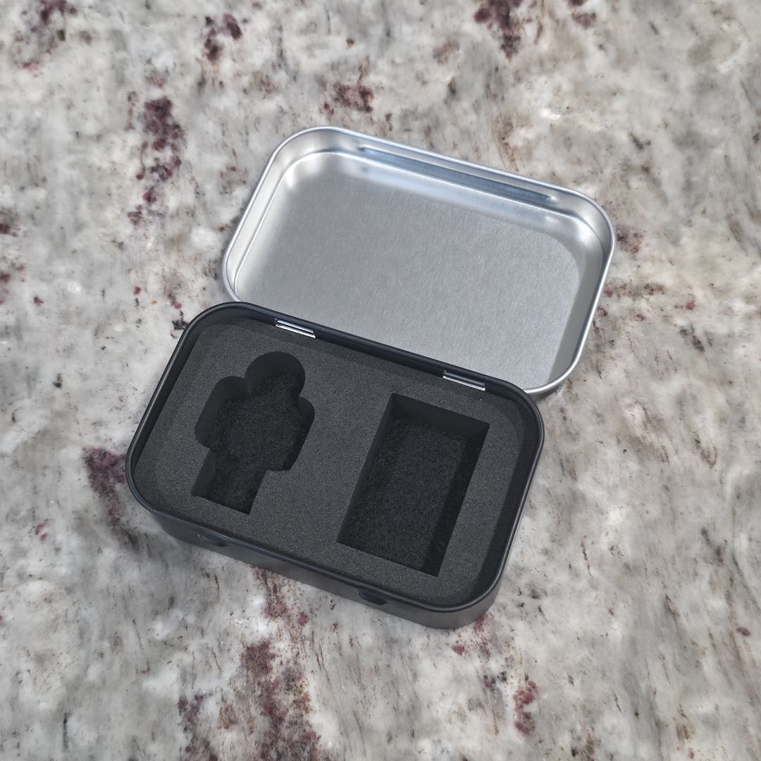 TheFigTin - Single Fig with Accessory Slot -  Colored Felt Edition