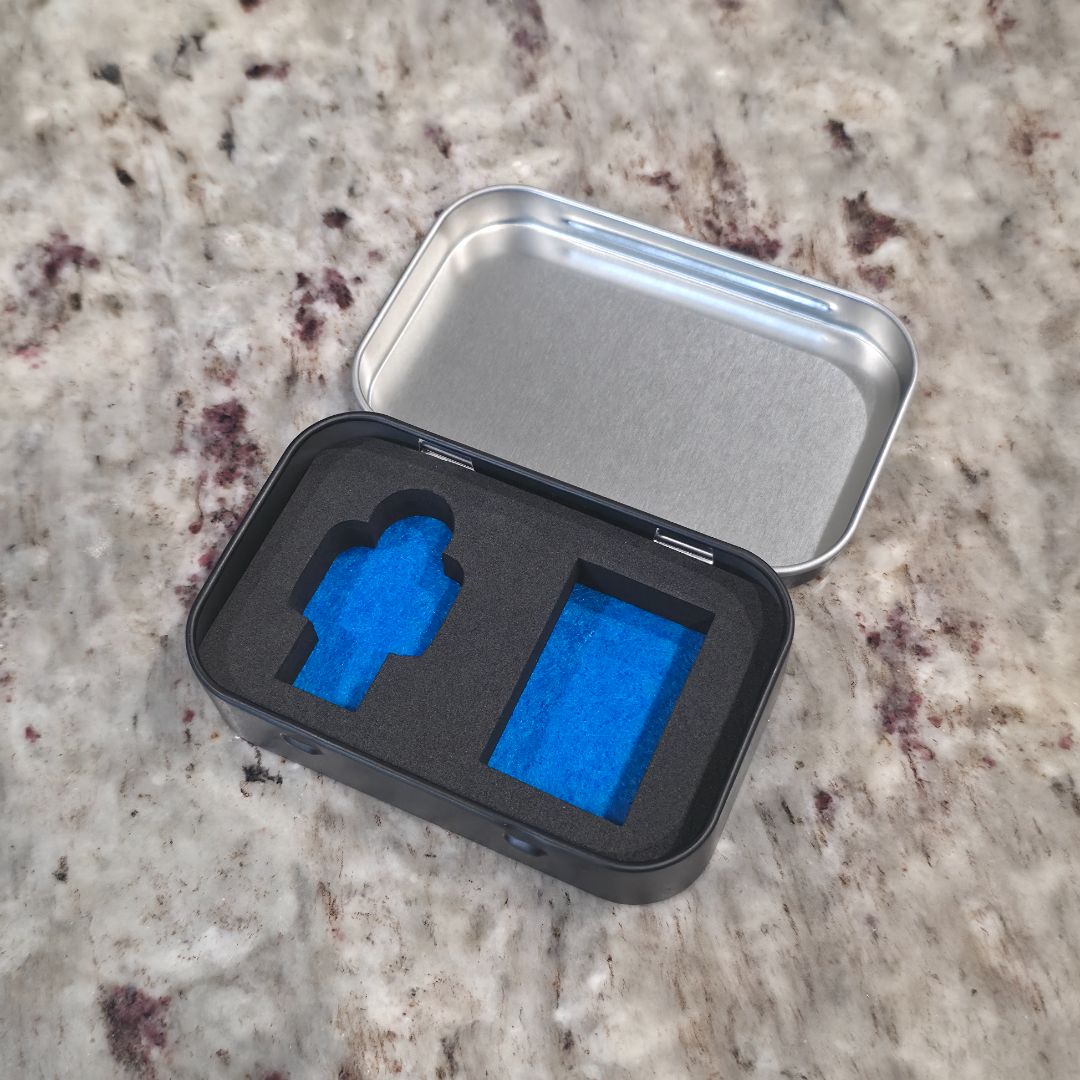 TheFigTin - Single Fig with Accessory Slot -  Colored Felt Edition